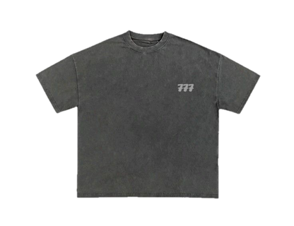 Camisa Gris Sólido Oversize