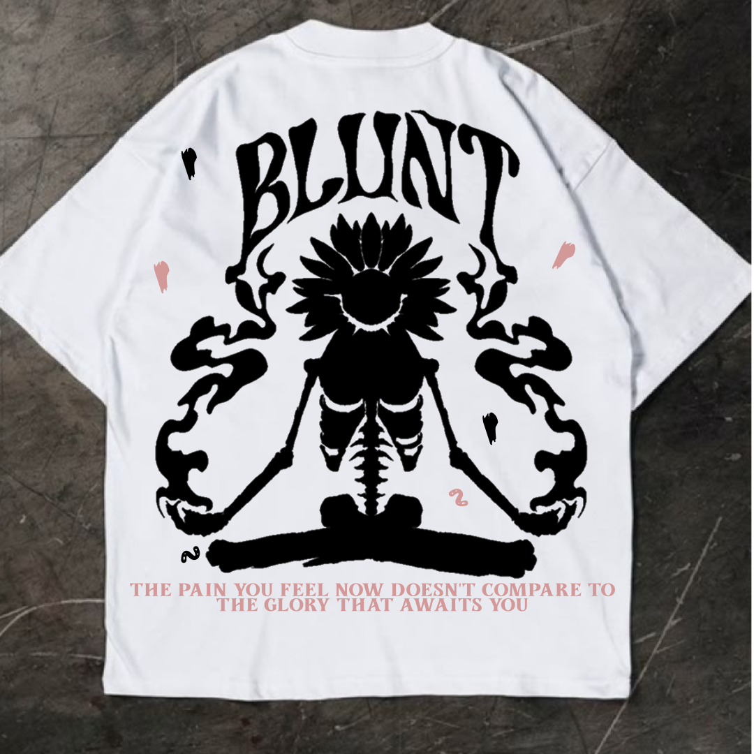 Camiseta color Blanco Oversize