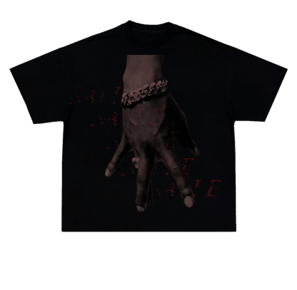 Camiseta color negro Oversize